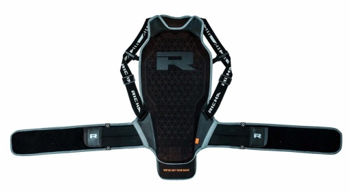 Protectie spate Richa D3O backshield, Negru M