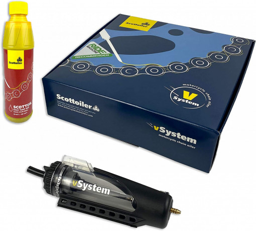 Sistem ungere lant motocicleta Scottoiler vSystem