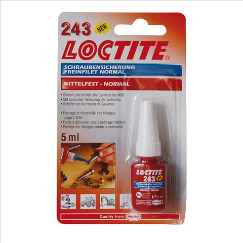 He1370555 Loctite 243 Asigurator Filete 5Ml Henkel
