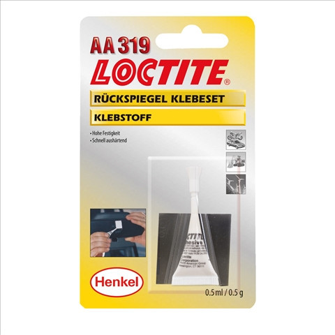 HE195908 SET ADEZIV OGL.RETROVIZOARE 0.5 ML 319 LOCTITE