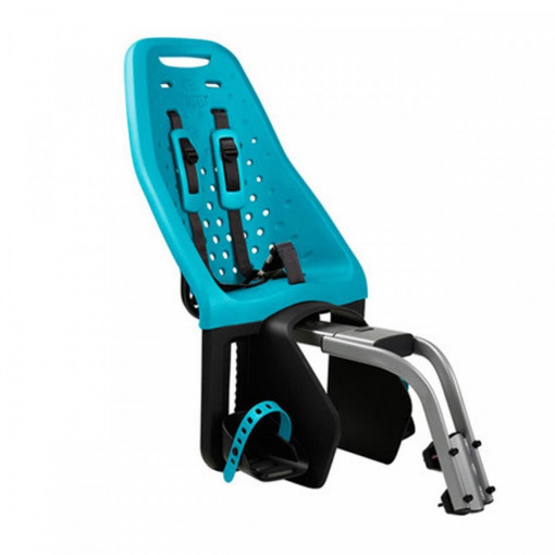 Scaun pentru copii - Thule Yepp Maxi Frame-mounted Ocean, cu montare pe bicicleta in spate