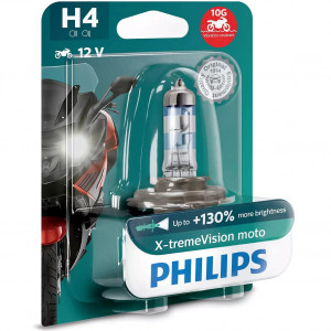 Bec moto Philips H4 X-Treme Vision 12V 60/55W