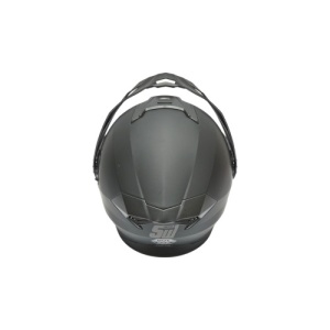 Casca motocross integrala, negru mat cu viziera transparenta si ochelari de soare marimea XL, model LION - Img 5