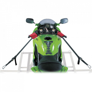 Curele pentru asigurarea motocicletei cu carlige clichet si manere pe volan, Oxford - Img 3
