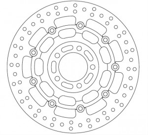 Disc Frana Fata Moto - Ferodo SUZUKI SV650 SV650S SV650 Limited Edition - Img 2