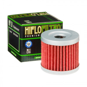 Filtru ulei HIFLO pentru motociclete HF131 - Scuter Suzuki UC125, UH125, UX125, UH200, AN400 - Img 1