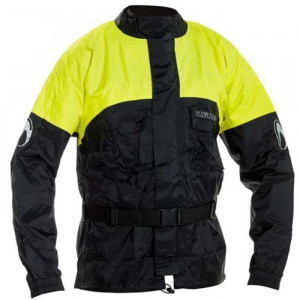Geaca de ploaie Richa Rainwarrior - negru fluorescent