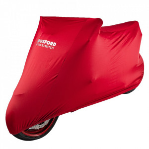 Husa de interior Oxford Protex Stretch Premium Stretch-Fit, culoare rosu, S