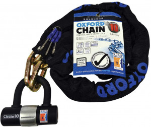 Lant cu lacat Oxford - 1.4m - Za 10mm