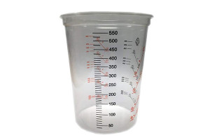 Pahar Gradat Amestec Vopsea 550Ml