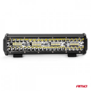 Proiector LED pentru Off-Road, ATV, SSV, culoare 6500K, 6400 lm, tensiune 9 - 36V, dimensiuni 300 x 74 mm - Img 4