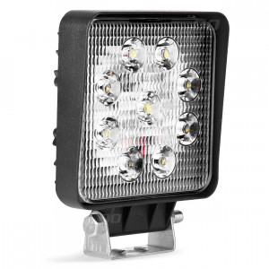 Proiector LED pentru Off-Road, ATV, SSV, culoare 6500K, LED FLOOD,, tensiune 9 - 36V, dimensiune, 110 x 110 mm - Img 1