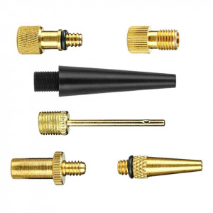 Set 24 piese, diuze, adaptoare si ace pentru pompa sau compresor, AVX-AG414C - Img 2