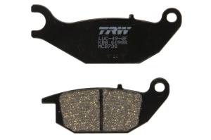 Set placute frana moto ORGANIC - HONDA CBR, XL, XLR 125 -