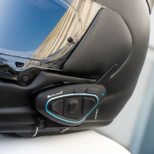 Sistem comunicare Bluetooth Midland BTX2 PRO S Single pentru motocicliști - Img 6
