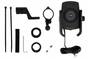Suport pentru motocicletă cu încărcător de telefon - R9W-PD Wireless - PD - Img 7