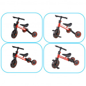 Tricicleta TRIKE FIX MINI, 3in1 adaptabila, culoare Rosie - Img 5