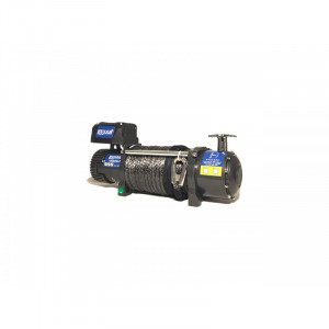 Troliu auto Husar Winch 10000Lbs 4536KG cu sufa sintetica telecomanda cu fir si wireless - Img 3