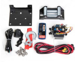 Troliu electric ATV, 3500 lb/ 1588 kg, 15 m, Dragon Winch - cablu otel - Img 2