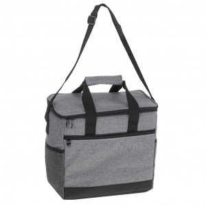 Geanta termoizolanta pentru picnic sau plaja, capacitate 16l, culoare Gri - Img 8