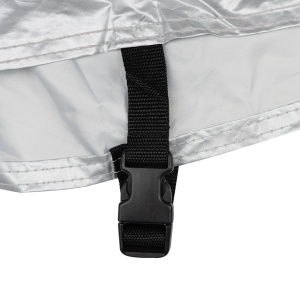 Husa-prelata protectie impermeabila motocicleta cu spatiu pentru cutie top-case M - Img 4