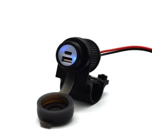Încărcător USB Albrecht cu două porturi QC3.0 12-24V - Img 2