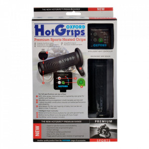 Mansoane incalzite OXFORD HOTGRIPS Premium SPORTS cu comutator V8 - OF692