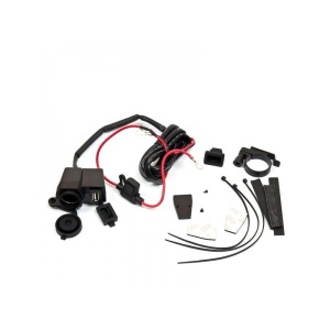 Priză moto pentru brichetă cu USB pentru ghidon - Img 3
