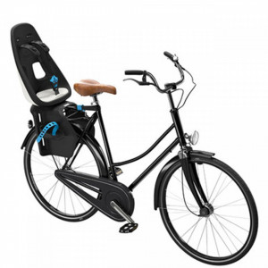 Scaun pentru copii, cu montare pe bicicleta in spate - Thule Yepp Nexxt Maxi SNOW WHITE - Img 4
