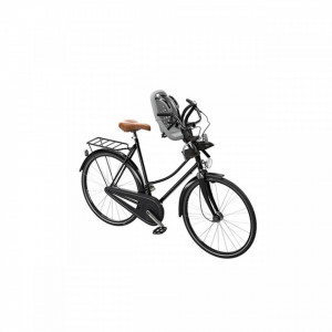 Scaun pentru copii - Thule Yepp Mini Silver, cu montare pe bicicleta in fata - Img 4