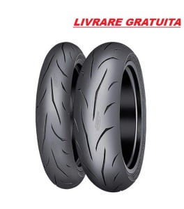 Set 2 anvelope moto Mitas SPORTFORCE+ TL 120/70ZR17 (58W) + 190/50ZR17 TL 73W SPORTFORCE+