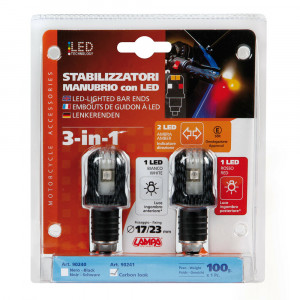 Set lampi semnalizare moto Lampa, 2 buc - Img 2