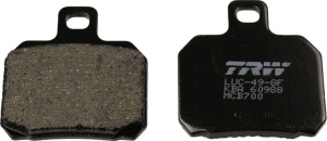 Set placute frana moto ORGANIC - APRILIA ETV, RS, RSV, SL, TUONO; BENELLI TNT 50-1299 - Img 2