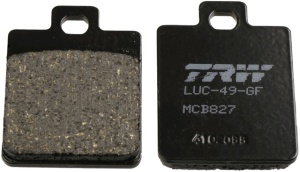 Set placute frana moto ORGANIC - GILERA RUNNER, Piaggio/Vespa - Img 2