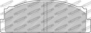 Set Placute Frana Racing