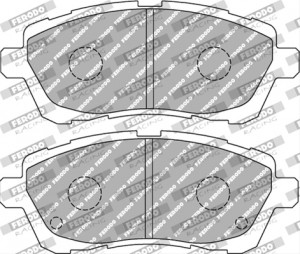 Set Placute Frana Racing