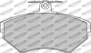 Set Placute Frana Racing
