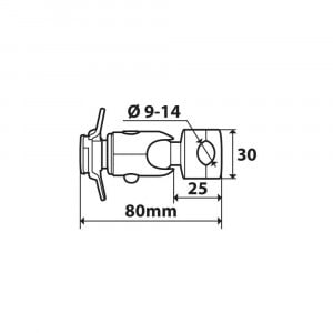 Suport fixare pe oglinzile retrovizoare Opti Mirror pentru carcase telefon mobil Opti Case - Img 3