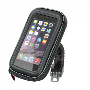 Suport flexibil telefon, fixare pe oglinda, Lampa