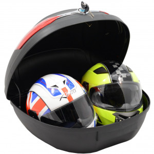 Top case moto, TORONTO, 48 litri - Negru - Img 2