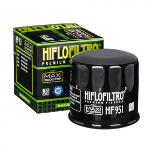 Filtru ulei moto HIFLO pentru motociclete, HF951 - Scuter Honda NSS250,SH300i,SH350i - Scuter Yamaha XP530 A TMAX