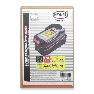 Geantă Premium pentru Bicicletă HEYNER® – Suport Telefon & Design Impermeabil - Img 4
