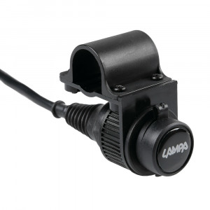 Priza moto cu fixare pe ghidon Lampa, 12V