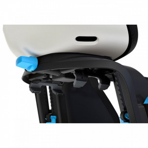 Scaun pentru copii, cu montare pe bicicleta in spate - Thule Yepp Nexxt Maxi SNOW WHITE - Img 5
