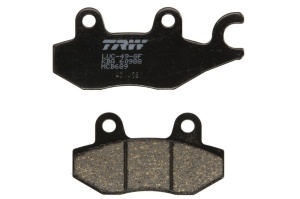 Set placute frana moto ORGANIC - ATK 250, 260, 406, CROSS, ENDURO; BENELLI CAFFENERO 50-750