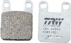 Set placute frana moto