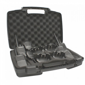 Stație radio PMR portabilă Albrecht Tectalk Worker 2 Set 4 bucăți - Img 3