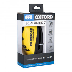 Alarma moto Oxford Screamer 7 - Negru / Galben - Img 5
