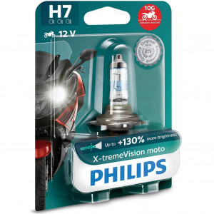 Bec moto Philips H7 X-Treme Vision 12V 55W