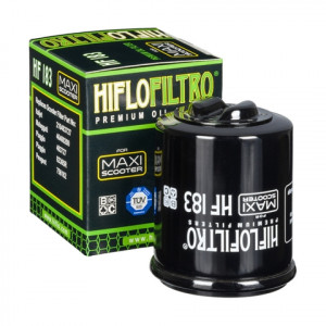 Filtru ulei moto HIFLO pentru motociclete, HF183 - Scooter Aprilia 125,150,200,250 - Scuter Piaggio 125,150,200,250,300